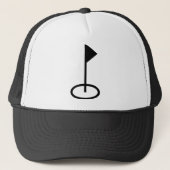 Golfsymbool Trucker Pet (Voorkant)