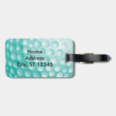 GolfT-shirt | BLAUWGROEN Bagagelabel (Achterkant horizontaal)