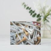 GolfT - shirts Briefkaart (Staand voorkant)