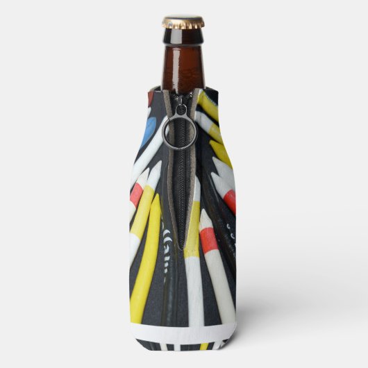 GolfT - shirts, Flesjeskoeler (Fles Achterkant)