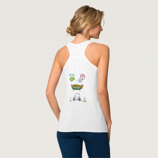 GolfTanktop Tanktop (Volledige Achterkant)