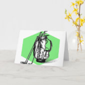 GOLFTAS KAART (Gele Bloem)