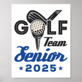 Golfteam Senior 2025 Afstuderen Night CL van 2025 Poster (Voorkant)