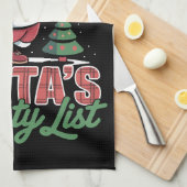 Golfteam staat op de stoute lijst van Sinterklaas Theedoek (Quarter Fold)