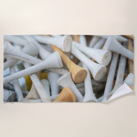 Golftees Strandlaken (Voorkant)