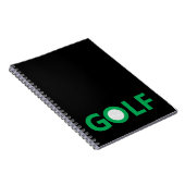 Golfteken Notitieboek (Rechterzijde)