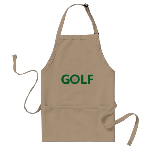 Golfteken Standaard Schort (Voorkant)