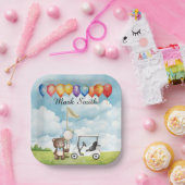 Golfthema Baby shower / Verjaardag voor Boy Papieren Bordje (Feest)