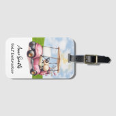 Golfthema-Bagagelabel: ideaal voor enthousiaste go Bagagelabel (Voorkant (horizontaal))