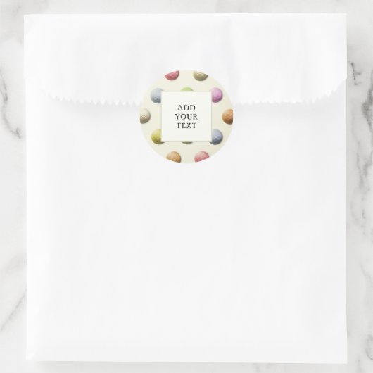 golfthema-evenement ronde sticker (Tas)