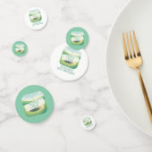 Golfthema gepersonaliseerde tafel Confetti (Groep)