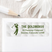 Golfthema Golf Bar Mitzvah Retouradres Etiket (Insitu)