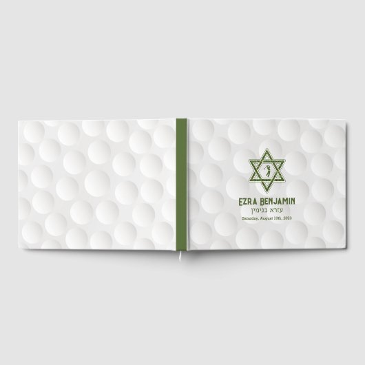 Golfthema Golfbar Mitzvah Gastenboek (Volledig)