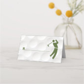 Golfthema Golfbar Mitzvah Plaatskaartje (Voorkant)