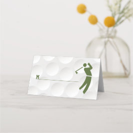 Golfthema Golfbar Mitzvah Plaatskaartje