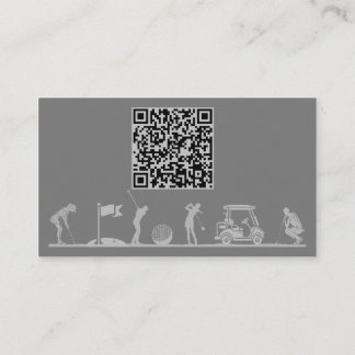 Golfthema Kaart - Heren Visitekaartje