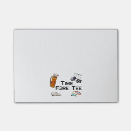 Golftijd Fore T-shirt Post-it® Notes