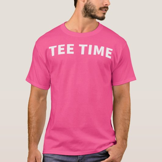 Golftijd T-shirt (Voorkant)