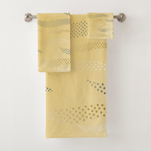 Golftijger (gestileerd patroon) 1 bad handdoek (Insitu)