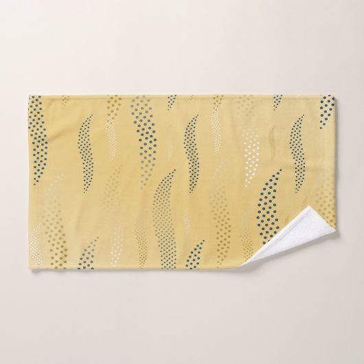 Golftijger (gestileerd patroon) 1 bad handdoek (Handdoek)