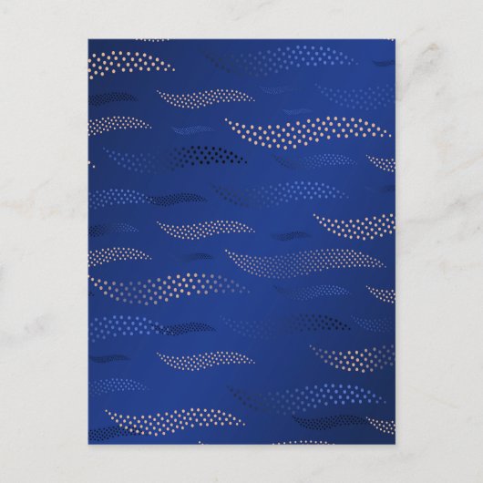 Golftijger (gestileerd patroon) 2 briefkaart (Voorkant)