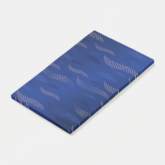 Golftijger (gestileerd patroon) 2 post-it® notes (Schuin)