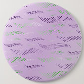 Golftijger (gestileerd patroon) 3 ronde button 6,0 cm (Voorkant)