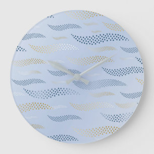 Golftijger (gestileerd patroon) 4 grote klok