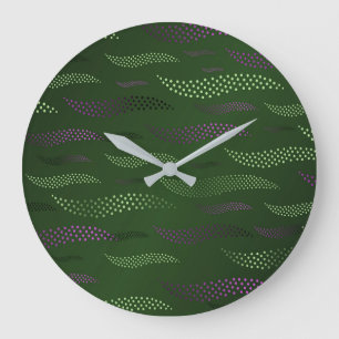 Golftijger (gestileerd patroon) 5 grote klok