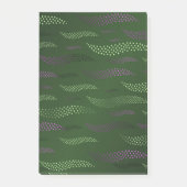 Golftijger (gestileerd patroon) 5 post-it® notes (Voorkant)