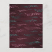 Golftijger (gestileerd patroon) 6 briefkaart (Voorkant)