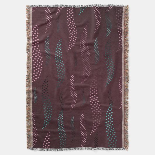 Golftijger (gestileerd patroon) 6 deken (Voorkant Verticaal)