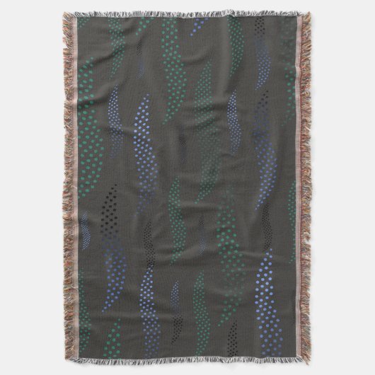 Golftijger (gestileerd patroon) 7 deken (Voorkant Verticaal)