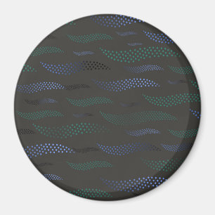 Golftijger (gestileerd patroon) 7 magneet