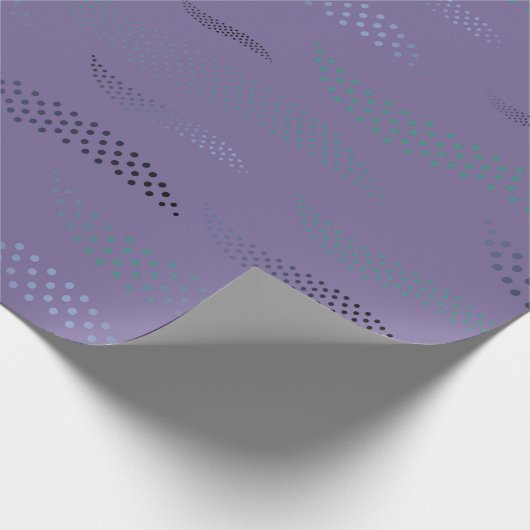 Golftijger (gestileerd patroon) 9 cadeaupapier (Hoek)