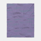 Golftijger (gestileerd patroon) 9 fleece deken (Voorkant)