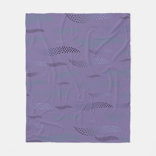 Golftijger (gestileerd patroon) 9 fleece deken (Voorkant)