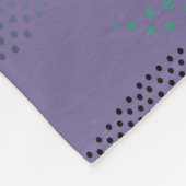 Golftijger (gestileerd patroon) 9 fleece deken (Hoek)