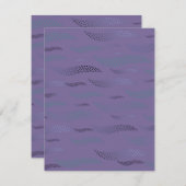 Golftijger (gestileerd patroon) 9 notitiekaartje (Voorkant / Achterkant)