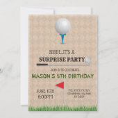 Golftoernooi Kaart (Voorkant)