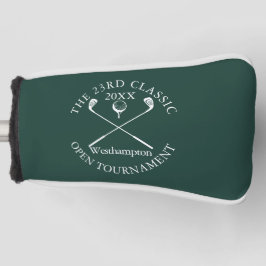 Golftoernooi Klassiek Evenement Smaragdgroen Golfheadcover