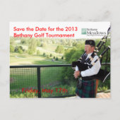 Golftoernooi Save the Date Briefkaart (Voorkant)