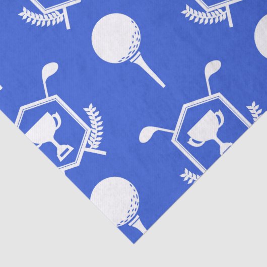 Golftoernooi Tissuepapier (Detail)