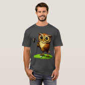 Golfuilen T-shirt (Voorkant volledig)