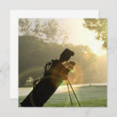 Golfuitnodigingen Kaart (Voorkant / Achterkant)