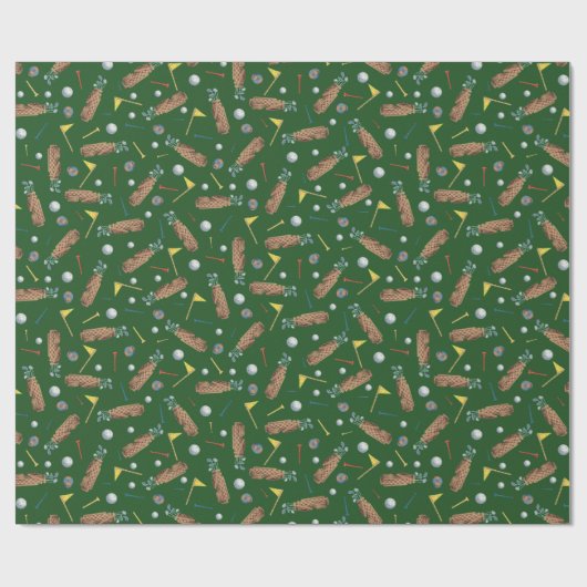 Golfuitrusting Cadeaupapier (Vlak)