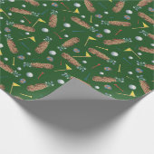 Golfuitrusting Cadeaupapier (Hoek)