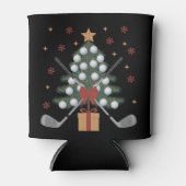 Golfuitrusting Kerstboom Kerst Golf Blikjeskoeler (Voorkant)