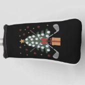 Golfuitrusting Kerstboom Kerst Golf Golfheadcover (Voorkant)