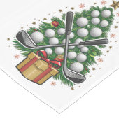 Golfuitrusting Kerstboom Kerst Golf Korte Tafelloper (Hoek)